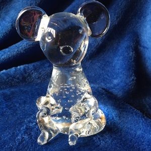Vintage Bubble Glass Teddy Bear